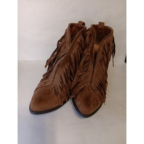 Coconuts by Matisse Shoes - Coconuts by Matisse Ankle Boots Fringe Lombard Womens 8.5 Western Boho Chic